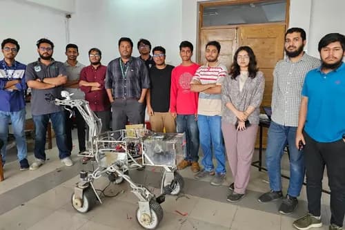 Mars Rover electronics