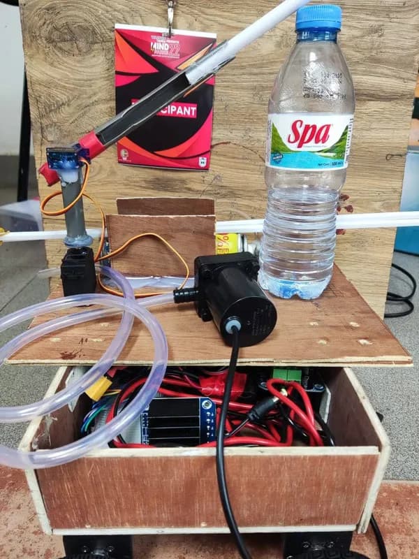Fire Fighting Robot